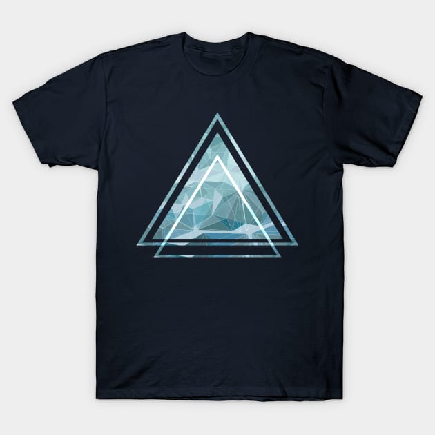 Geometric Triangle art minimalist T-Shirt by carolsalazar